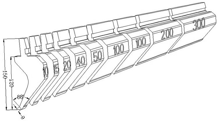 折彎?rùn)C(jī)模具分段